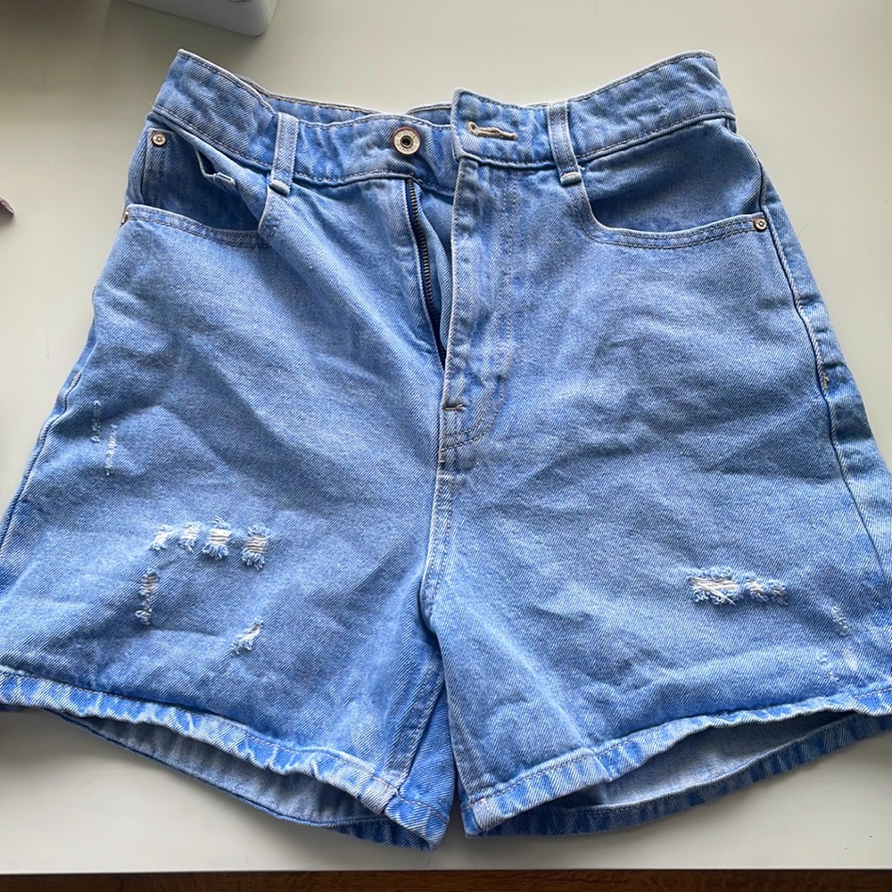 ZARA Jean Shorts